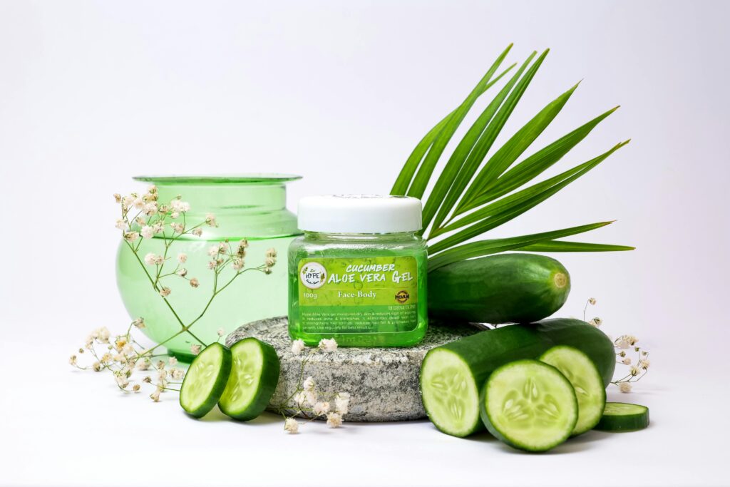 Natural aloe vera and turmeric mask for acne scars
