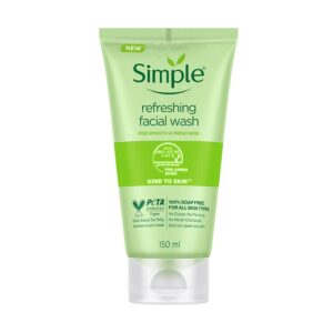 Simple Kind to Skin Refreshing Facial Wash for sensitive and combination skin